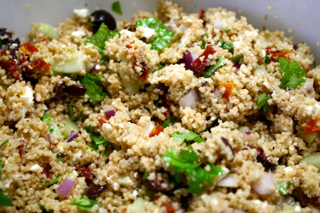 Fresh Herb Couscous Salad with Sundried&nbsp;Tomatoes