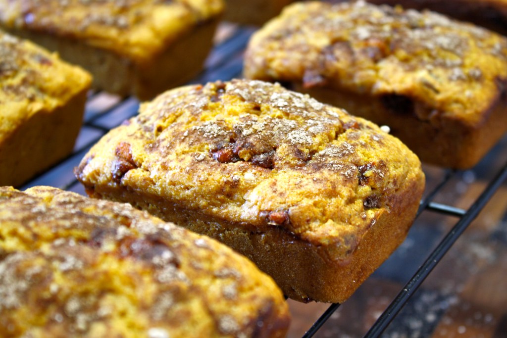 Pumpkin Cinnamon Mini&nbsp;Loaves