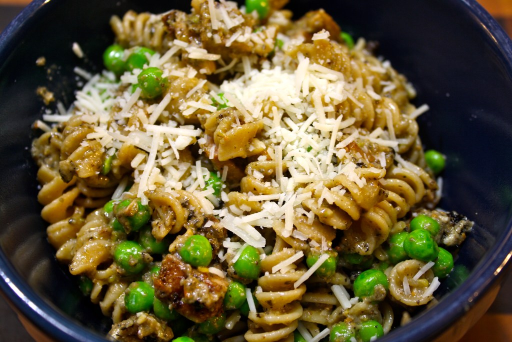 Pasta with Black Olive and Pistachio Pesto-Fast and Fabulous! (2021 variation&nbsp;added)