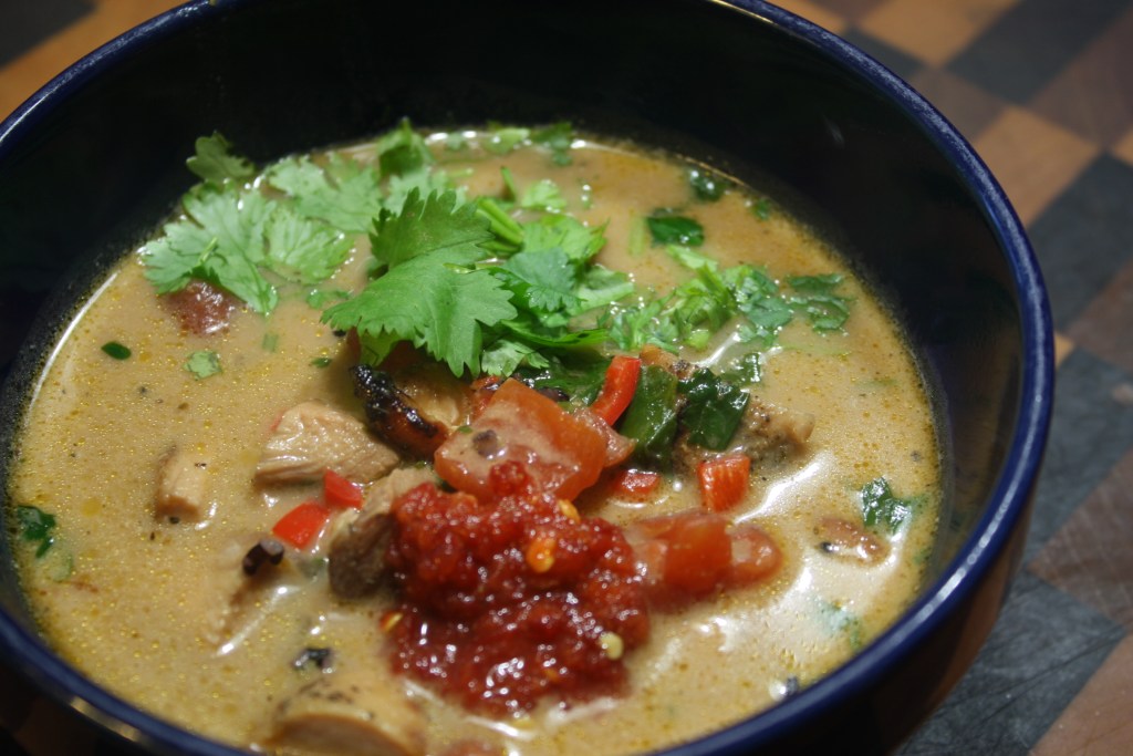 Thai Chicken Soup with Forbidden&nbsp;Rice