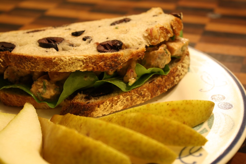 Tarragon Chicken Sandwich with Sun dried&nbsp;Tomatoes